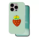 iPhone 15 Pro 6,1" Gyümölcs 2 az 1-ben zöld tok