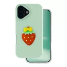 iPhone 16 Gyümölcs 2 az 1-ben zöld tok