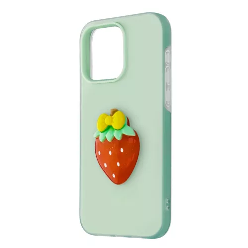 iPhone 16 Pro zöld Fruit 2in1 tok