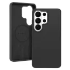 Liavec Silky tok fém kamerakerettel Samsung Galaxy S26 Ultra fekete