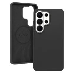   Liavec Silky tok fém kamerakerettel Samsung Galaxy S26 Ultra fekete