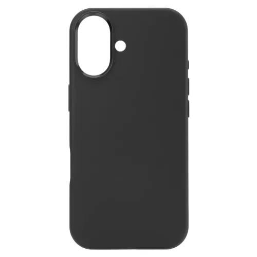 iPhone 17 fekete Liavec Silky tok fém kamerakerettel