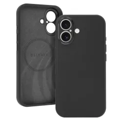   iPhone 17 fekete Liavec Silk Shield tok Metal Camera Frame-mel tok