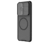 Nillkin CamShield PRO Mágneses Tok Samsung Galaxy A57 telefonhoz Átlátszó Fekete Tok