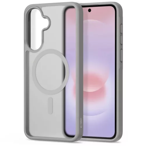 Samsung Galaxy A57 5G Tech-Protect Magmat MagSafe matt szürke tok