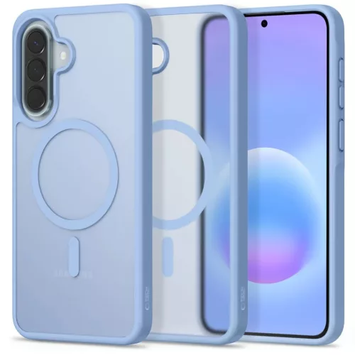 Samsung Galaxy A57 5G Tech-Protect Magmat MagSafe matt jégkék tok