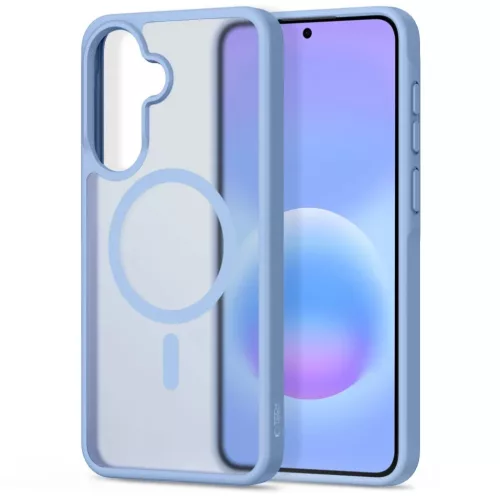 Samsung Galaxy A57 5G Tech-Protect Magmat MagSafe matt jégkék tok