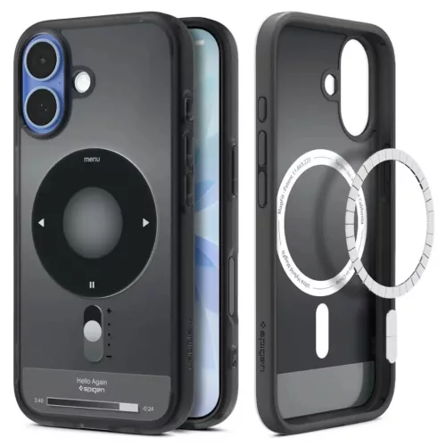 iPhone 17 Fekete Spigen - Ultra Hybrid Classic MagSafe (ACS10390) tok