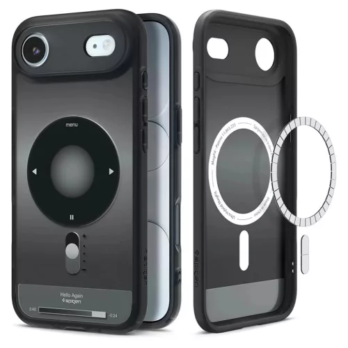 iPhone 17 Air fekete Spigen - Ultra Hybrid Classic MagSafe (ACS10323) tok