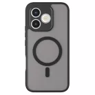 Techsuit - PureFrost MagSafe - Honor 600 Lite - Mattfekete tok