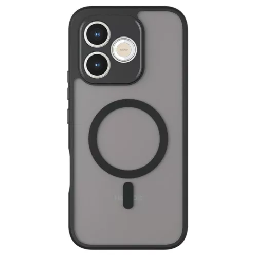 Techsuit - PureFrost MagSafe - Honor 600 Lite - Mattfekete tok