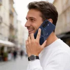 Samsung Galaxy A57 5G Tech-Protect MagFlex MagSafe sötétkék tok