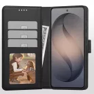 Samsung Galaxy S26 Ultra Tech-Protect Wallet MagSafe matt fekete tok