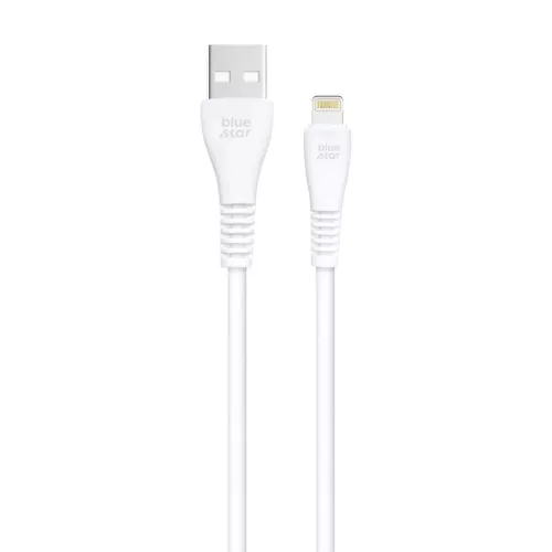 Blue Star fehér Lightning USB kábel 1 m 2A 12W PJ-DG5-A