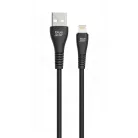 Lightning USB kábel Blue Star 2A 12W 1 m PJ-DG5-A fekete