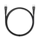 Blue Star USB-C - USB-C 3A 60W QC4.0 1 m PJ-DQ1-C fekete Type-C USB kábel
