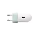 Google eredeti USB-C PD 45W hálózati töltő adapter GA0573 fehér, bliszteres