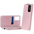 Samsung Galaxy A57 5G Rózsaszín Techsuit SmartView sorozat tok