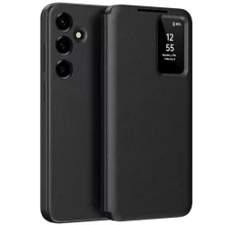 Samsung Galaxy A57 5G Fekete Techsuit SmartView sorozat tok
