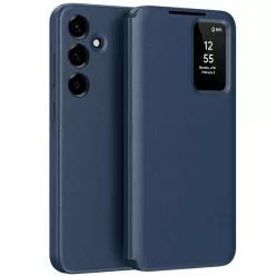 Samsung Galaxy A57 5G Kék Techsuit SmartView Series tok