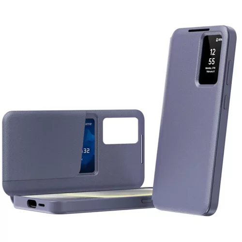 Samsung Galaxy A57 5G Lila Techsuit SmartView Series tok