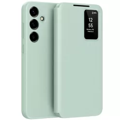 Samsung Galaxy A57 5G Zöld Techsuit SmartView Series tok