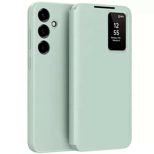 Samsung Galaxy A57 5G Zöld Techsuit SmartView Series tok
