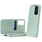Samsung Galaxy A57 5G Zöld Techsuit SmartView Series tok