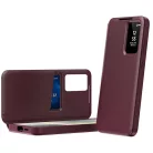 Samsung Galaxy A57 5G Piros Techsuit SmartView sorozat tok