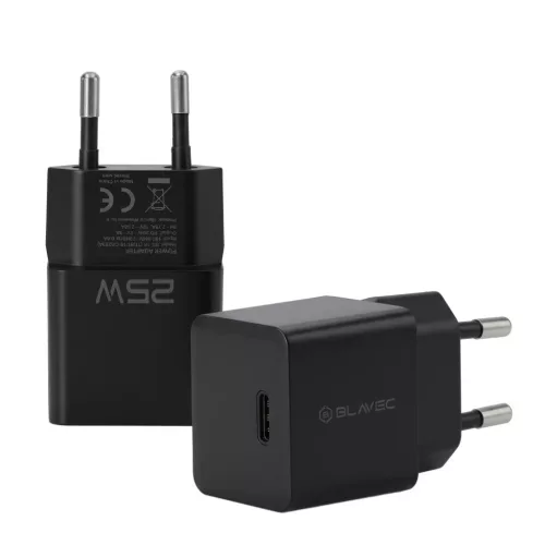Blavec fali töltő BC-10 - Type C - PD 25W 3A (TCBC10-CB253A) fekete