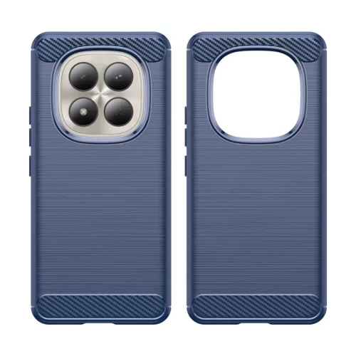 Xiaomi Redmi Note 15 Pro 4G Kék Techsuit Carbon Silicone tok