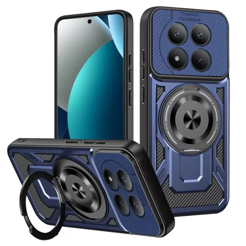 Xiaomi Redmi Note 15 Pro 4G Kék Techsuit RuggedCam tok