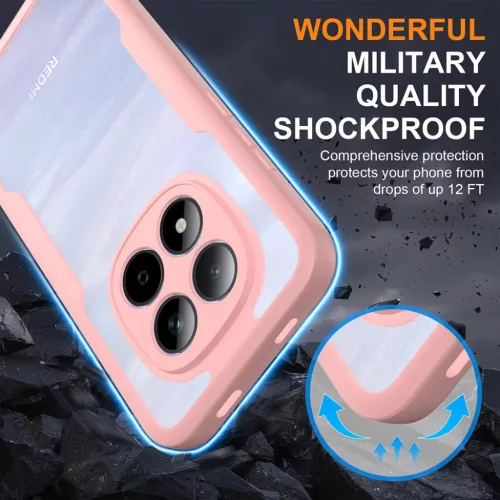 Honor 600 Lite Pink Techsuit - ColorVerse 360 Series + Kijelzővédő tok