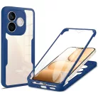 Honor 600 Lite Kék Techsuit - ColorVerse 360 Series + Képernyővédő tok
