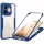 Honor 600 Lite Kék Techsuit - ColorVerse 360 Series + Képernyővédő tok