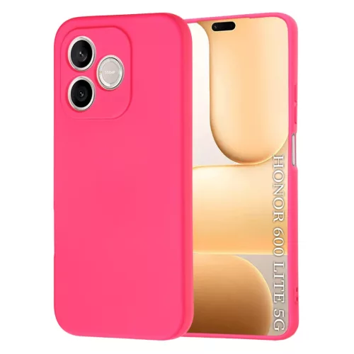 Honor 600 Lite Rózsaszín Techsuit SoftFlex tok