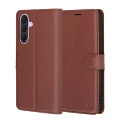 Samsung Galaxy A37 5G Barna Techsuit Bőr Fliptok