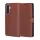 Samsung Galaxy A57 5G Barna Techsuit Leather Folio tok