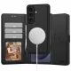 Samsung Galaxy S26 Tech-Protect Wallet MagSafe matt fekete tok