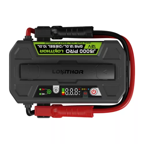 LOKITHOR J5000 PRO 27 000 mAh 5000 A indítóberendezés