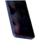 iPhone 17 Pro 3MK HardGlass Max Privacy adatvédelmi üvegfólia applikátorral, fekete üvegfólia