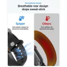 Apple Watch Ultra 1 / 2 / 3 (49 mm) Spigen Liquid Air Pro fekete tok