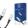 3mk - Audio kábel adapter - USB-C hogy Jack 3.5mm, DAC chip, alumínium - Szürke