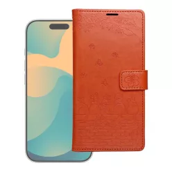Xiaomi Redmi Note 15 5G MEZZO könyvtok macskás barna tok