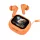 Blavec Bluetooth TWS Fülhallgató BW-07 Live LCD kijelzővel (BW07L-O) narancssárga
