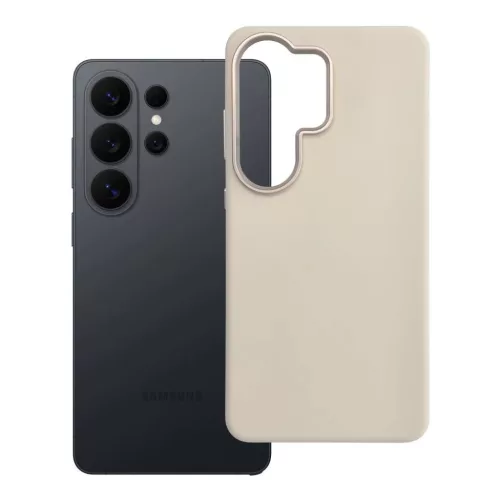 Samsung Galaxy S26 Ultra Forcell F-Protect Frame Premium MagSafe kompatibilis antik fehér tok