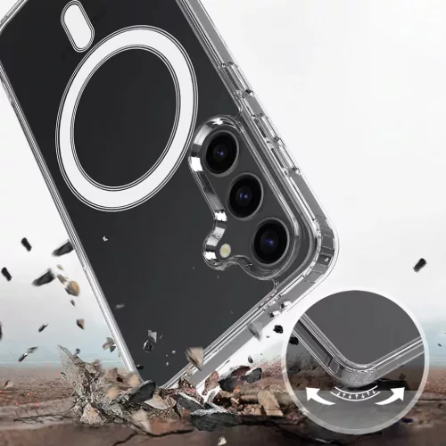Techsuit - MagSafe Pro - Samsung Galaxy A57 5G - Átlátszó tok