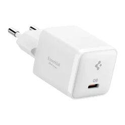   Spigen - Fali Töltő Essential EE301EU (ACH09492) - Type-C, Gyors töltés, Quantum Boost, 30W - Fehér