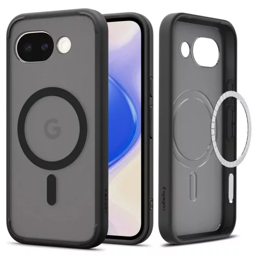 Google Pixel 10a Frost Black Spigen Ultra Hybrid MagSafe (ACS11278) tok