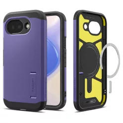   Google Pixel 10a Hamuszürke ibolya Spigen Tough Armor MagSafe (ACS11281) tok